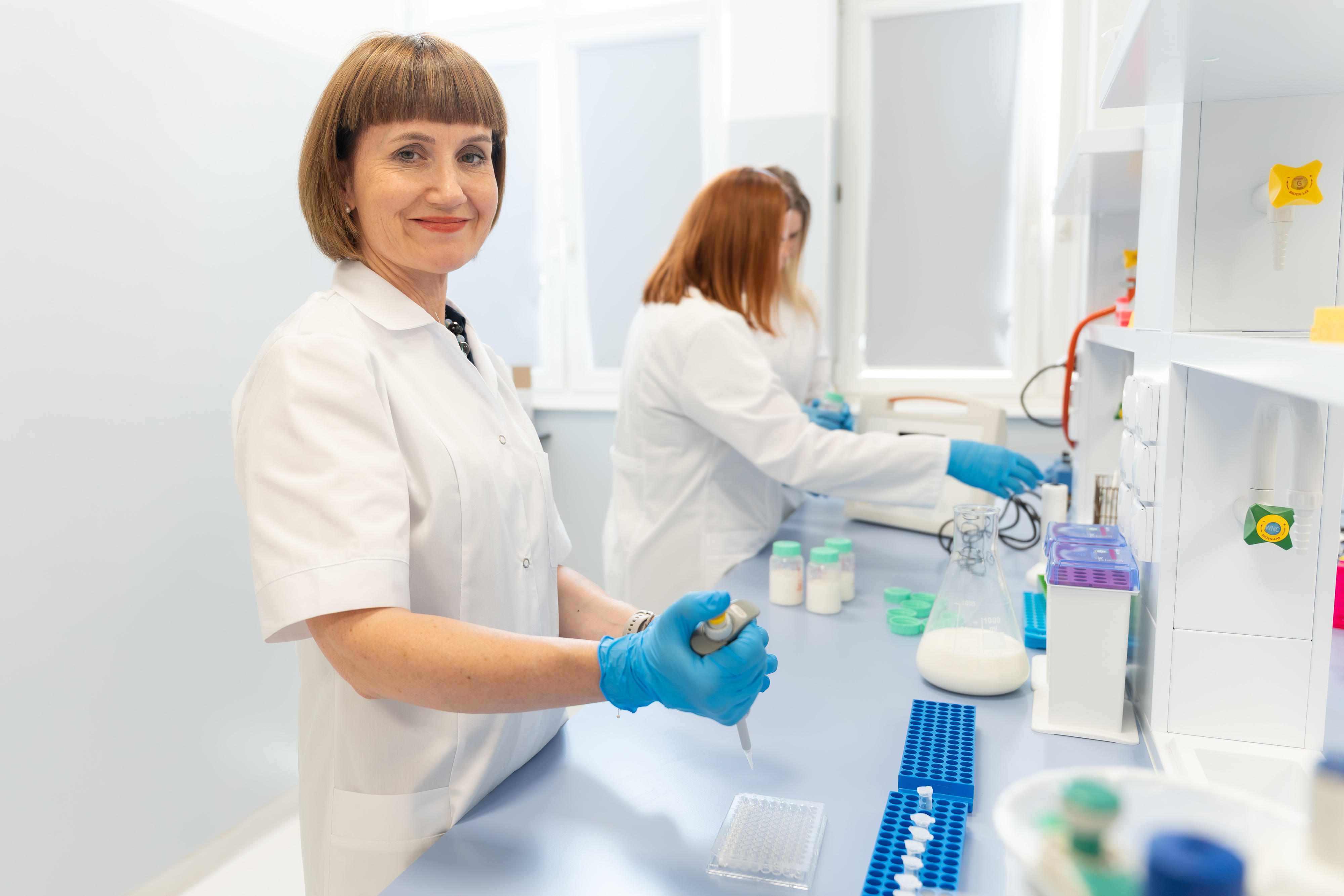Praca w laboratorium